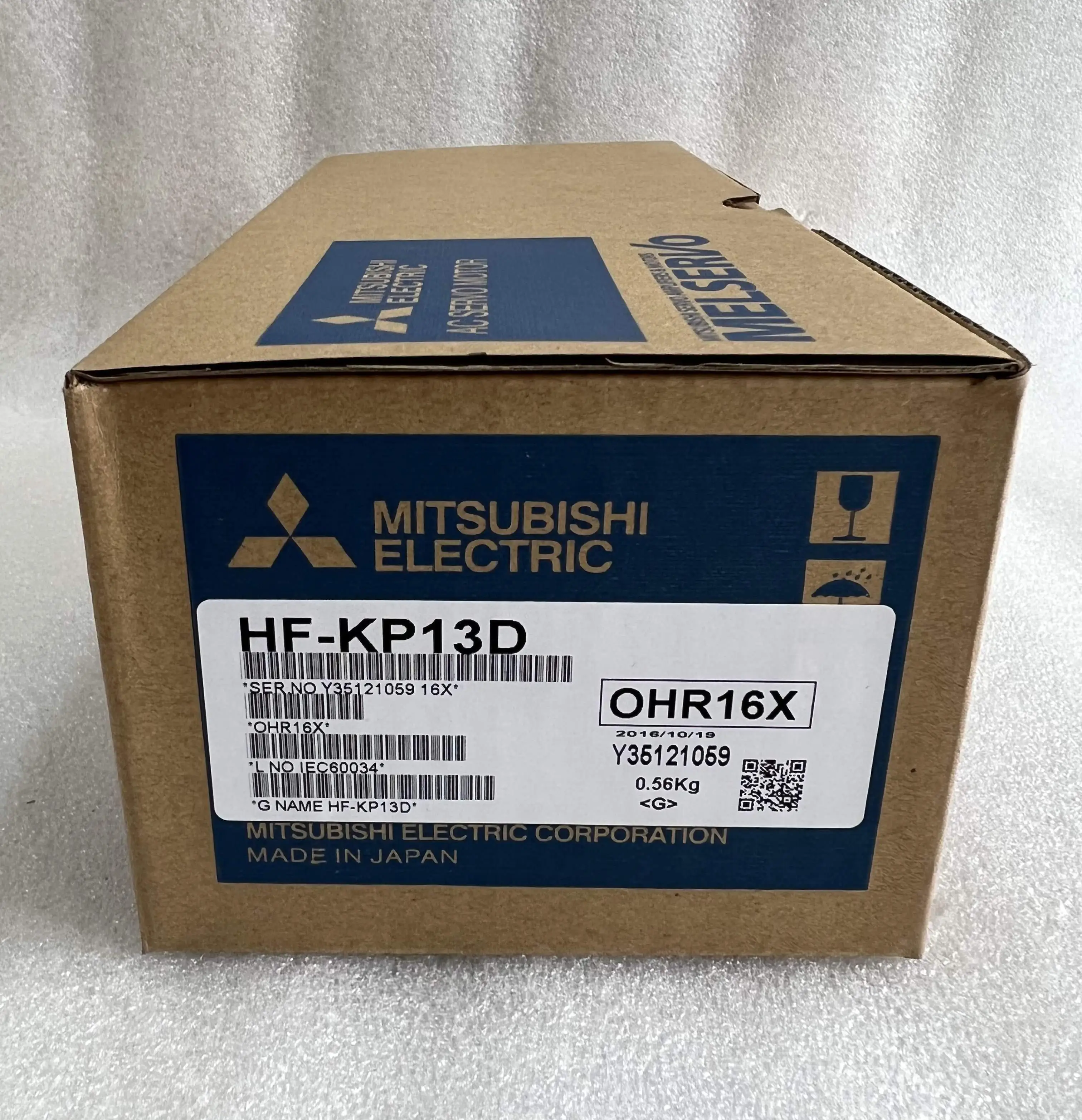 Mitsubishi AC Servo Motor HF-KP13D