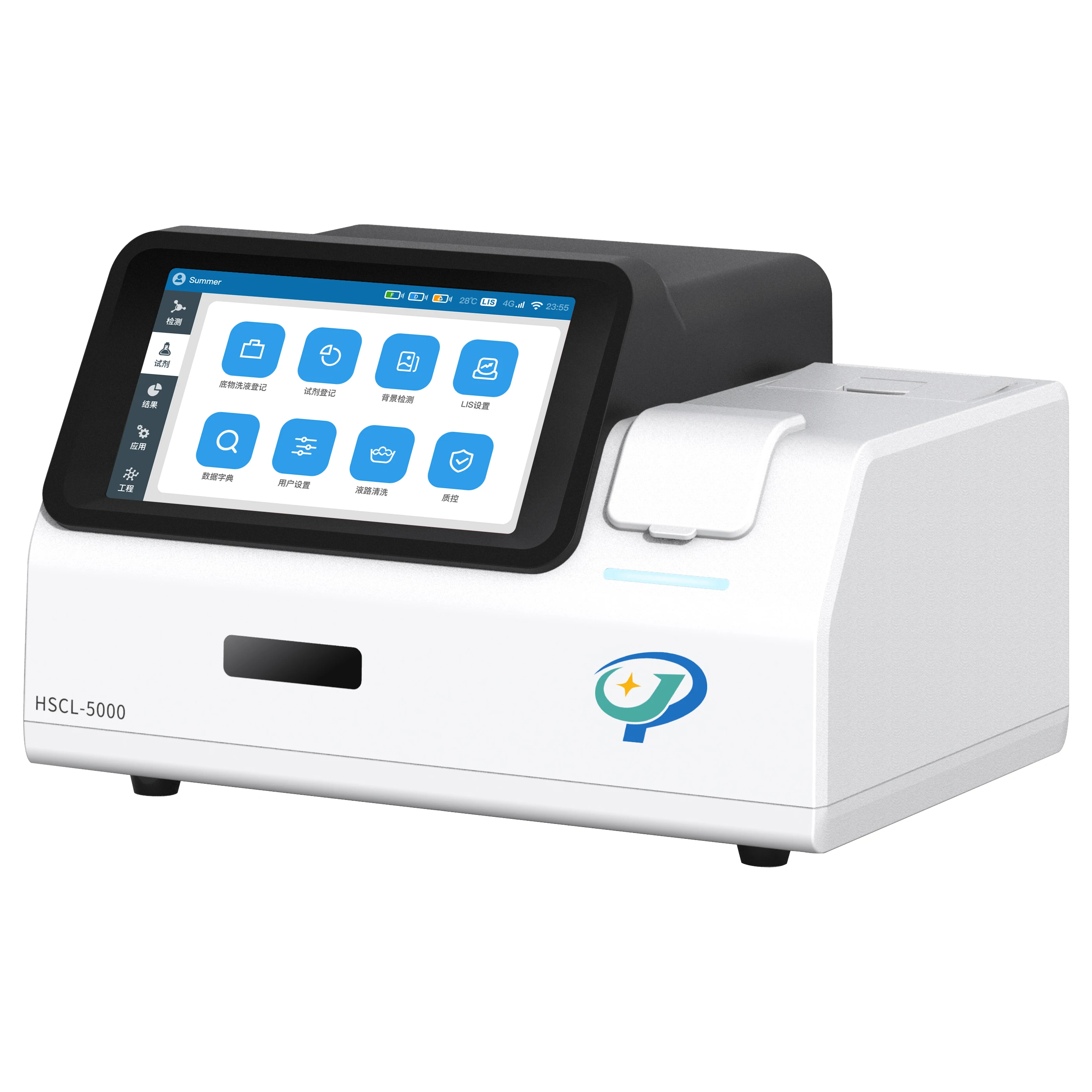 Portable Hba C Poct Analyzer Hormones Analyzer Immuno Chemiluminescence Poct Immunoassay