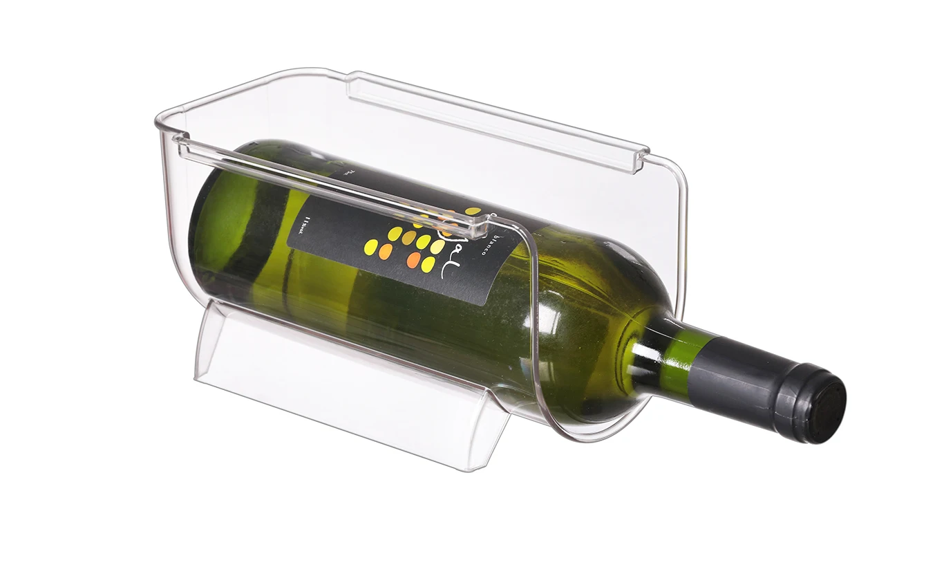 Multifunction Fridge Storage Organizer Food Bins Pop Soda Can Drink Red Wine Dispenser Beverage Holder