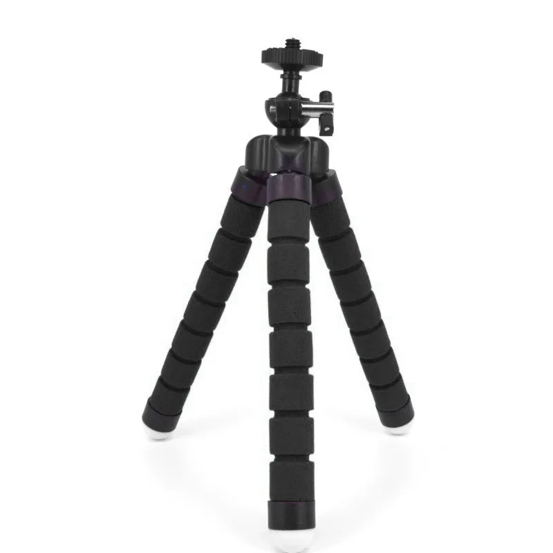 Mini Projector Tripod Stand, Wireless Remote Control Mini Flexible Sponge Tripod for Samsung/huawei Smart Phone Photography Fold