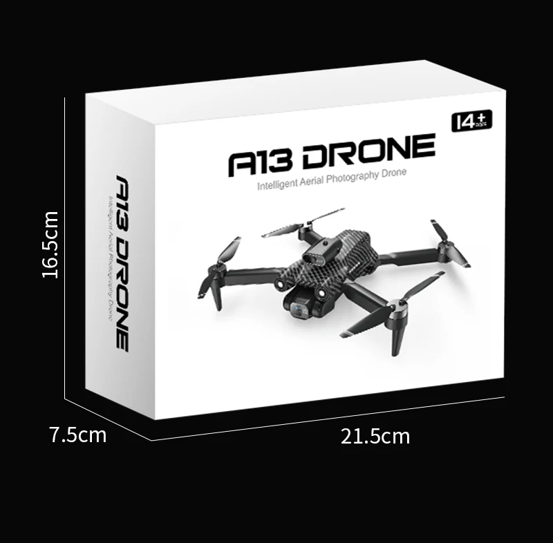 2023 New A13 Mini Drone 4k Dual Camera Obstacle Avoidance Optical Flow ...