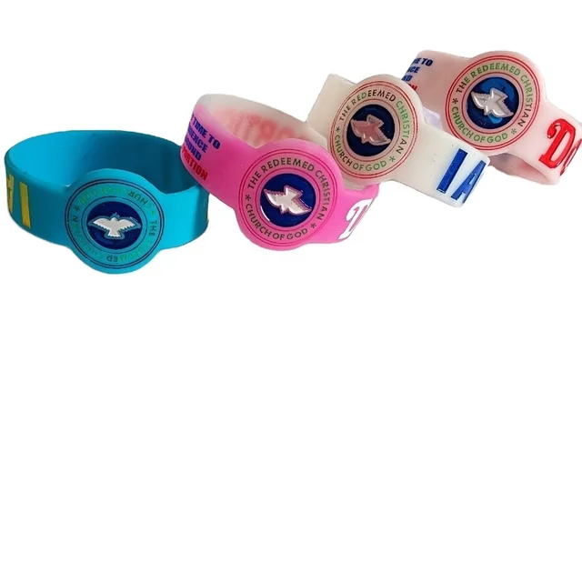 custom watch design personal highest quality  cheaper hot sale debossed filled colours silicone wristband for children