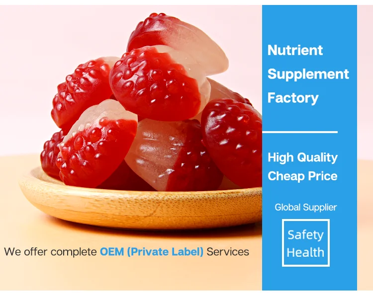 Glutation wholesale candy gummies Soft Candy Fudge Sweets Private Label Vegan Customized OEM Manufacturer supplier