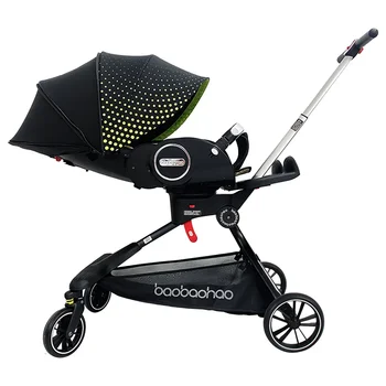 Fashionable stroller And Car Seats Baby/Luxury Baby Stroller Adjustable Wheels Baby Carriage