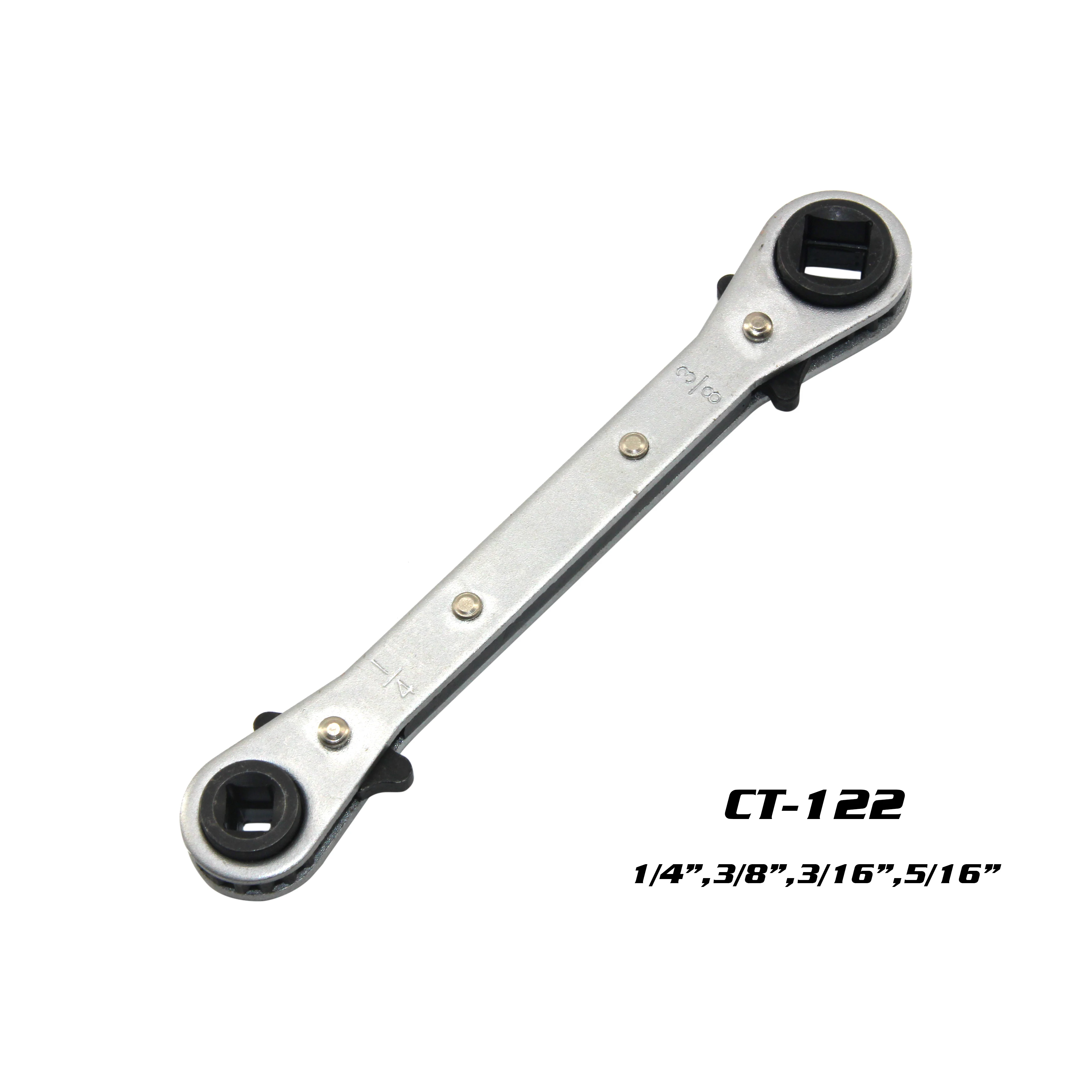 CT-122 3/16-3/8" Portable Refrigeration Hand Tools HVAC Tool Ratchet Wrench