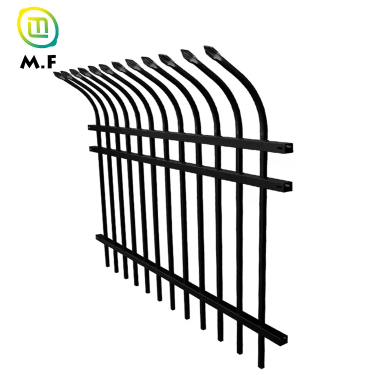 Industrial Pool Safety Metal Aluminum Galvanized Steel Fence Panel Security Swimming Pool Fence