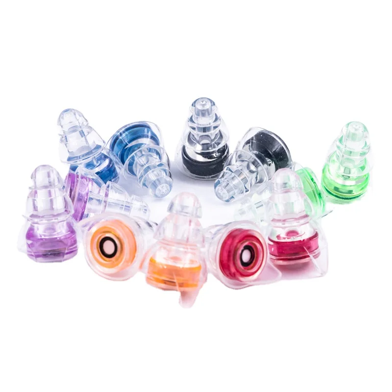High Fidelity Plush Silicone Earplugs for Noise Reduction Harmful Sound Blocker with High Music Quality Ear Hearing Protectors
