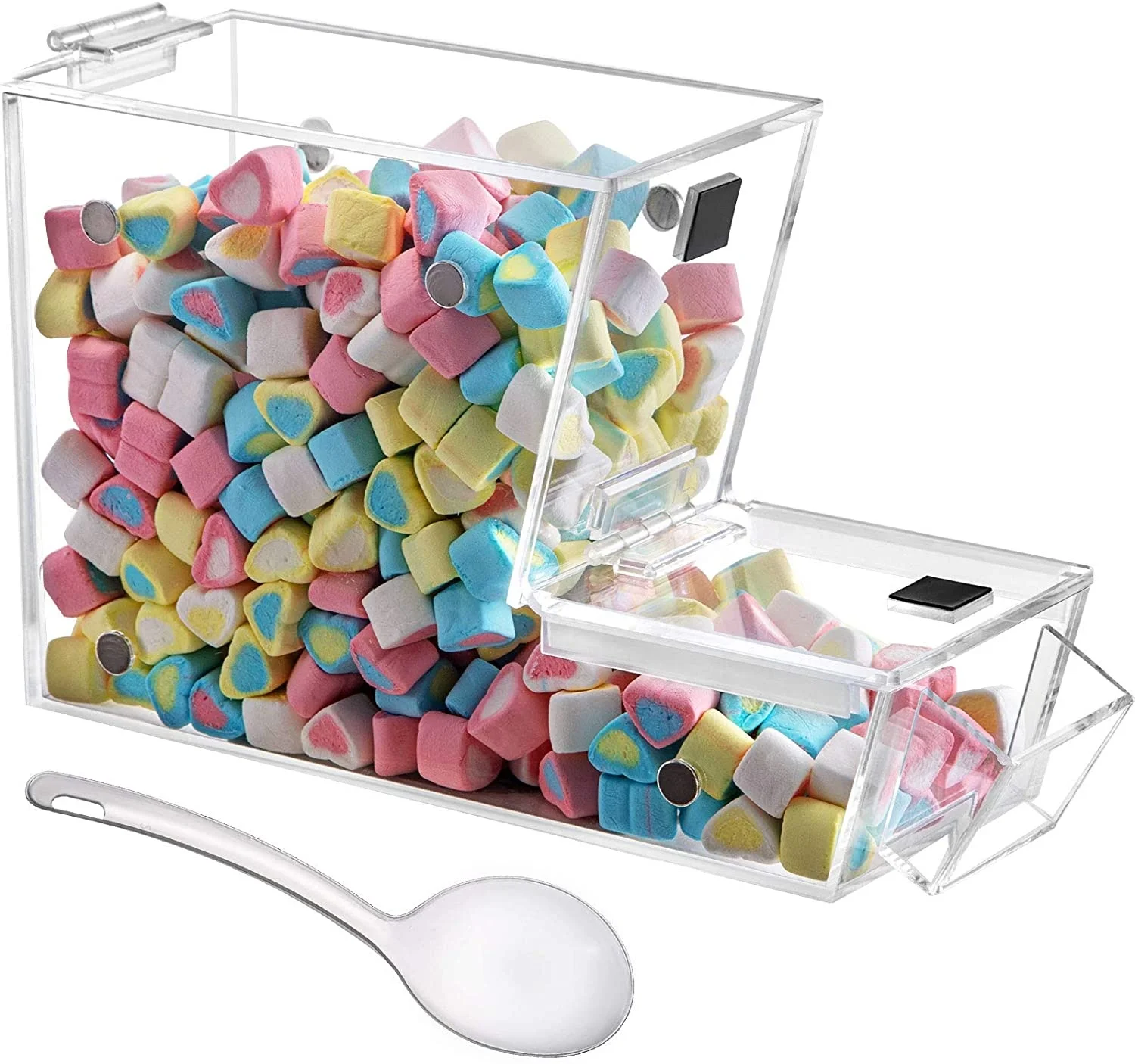 Wholesale Custom Perspex Acrylic Candy Organizer and Storage Bins for Store  Stackable - China Candy Box and Acrylic Candy Box price