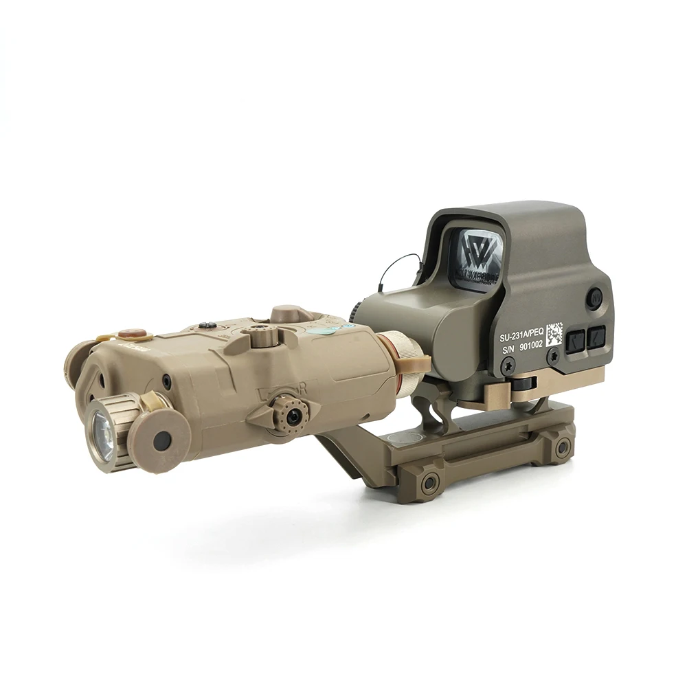 thumbnail image 2 of Tactical Scope Mount Hydra Style Optic Mount - 20mm Rail Riser For Red Dot Sights & Night Vision Picatinny Rail Adapter 2 of 13
