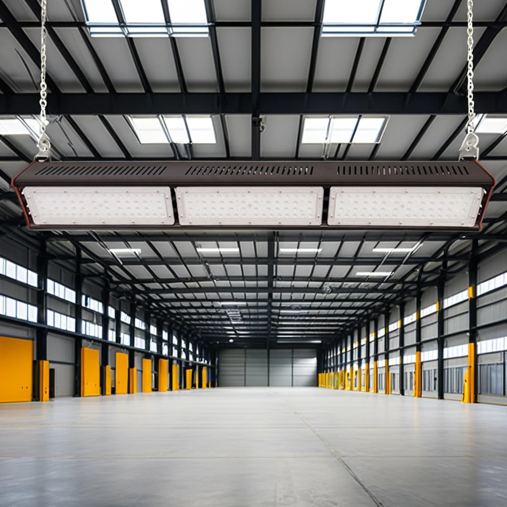 High Quality 200W LED Linear High Bay Light IP65 Aluminum Lamp IES Files Wholesale Customization Indoor Use SAA Certified Dialux