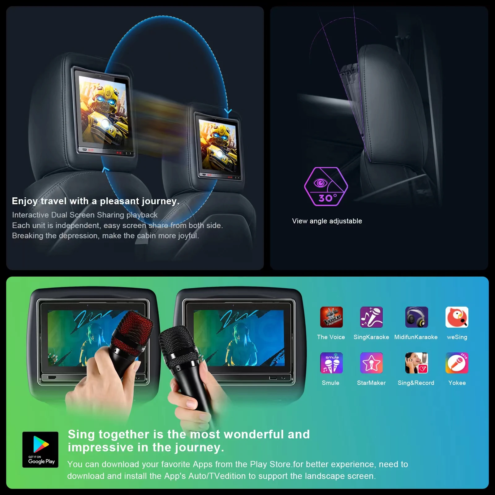 Berserk Oled Carplay Tesla Model 3 Rear Screen Remote Control Android ...