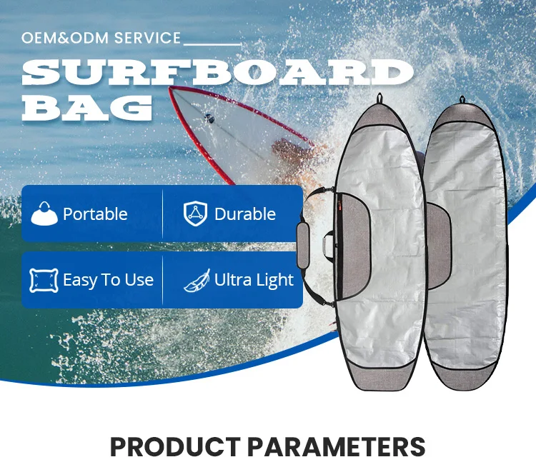 Custom Design Surfboard Bag Surf Longboard Storage Carrying Bag Cover