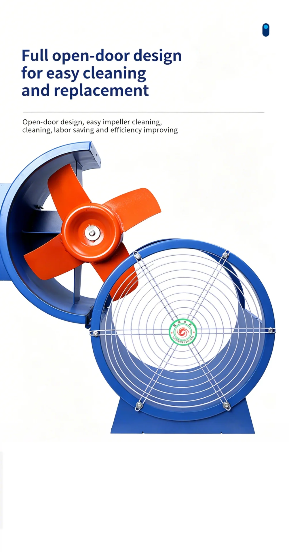 Axial Flow Fan, KT40, 380V, Electric - detail 18