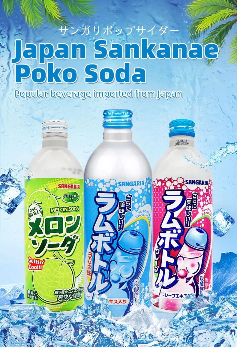 Exotic Drink Original Flavor Soda Drink 500ml Japanese Carbonated Drink