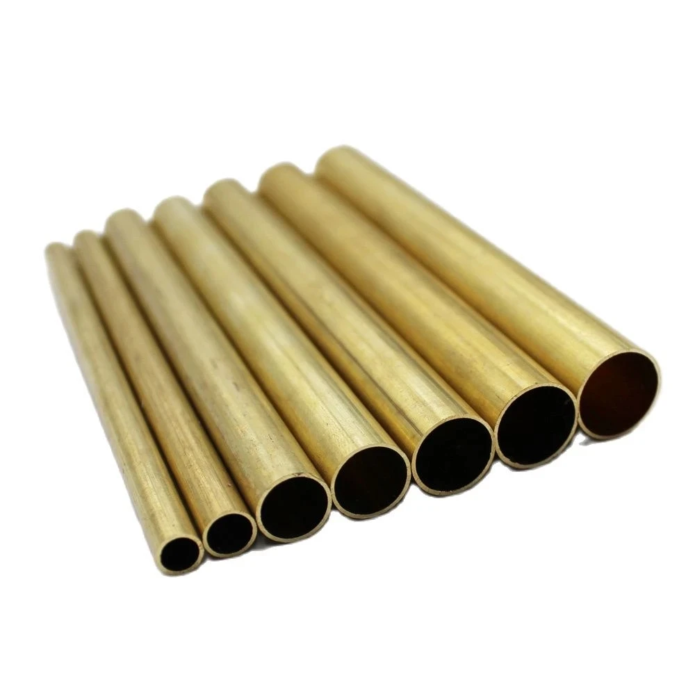ISO Chnia Factory CuZn35 CuZn37 H60 H62 H68 Латунная Труба Круглая 38 мм от