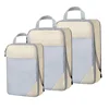 Conjunto 3 piezas beige cremoso