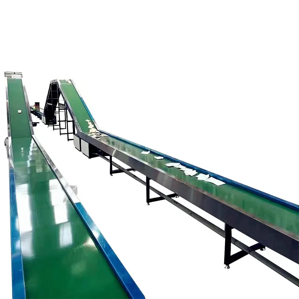 Hongrui Factory Customized Height Adjustable Automated Conveyor Belt