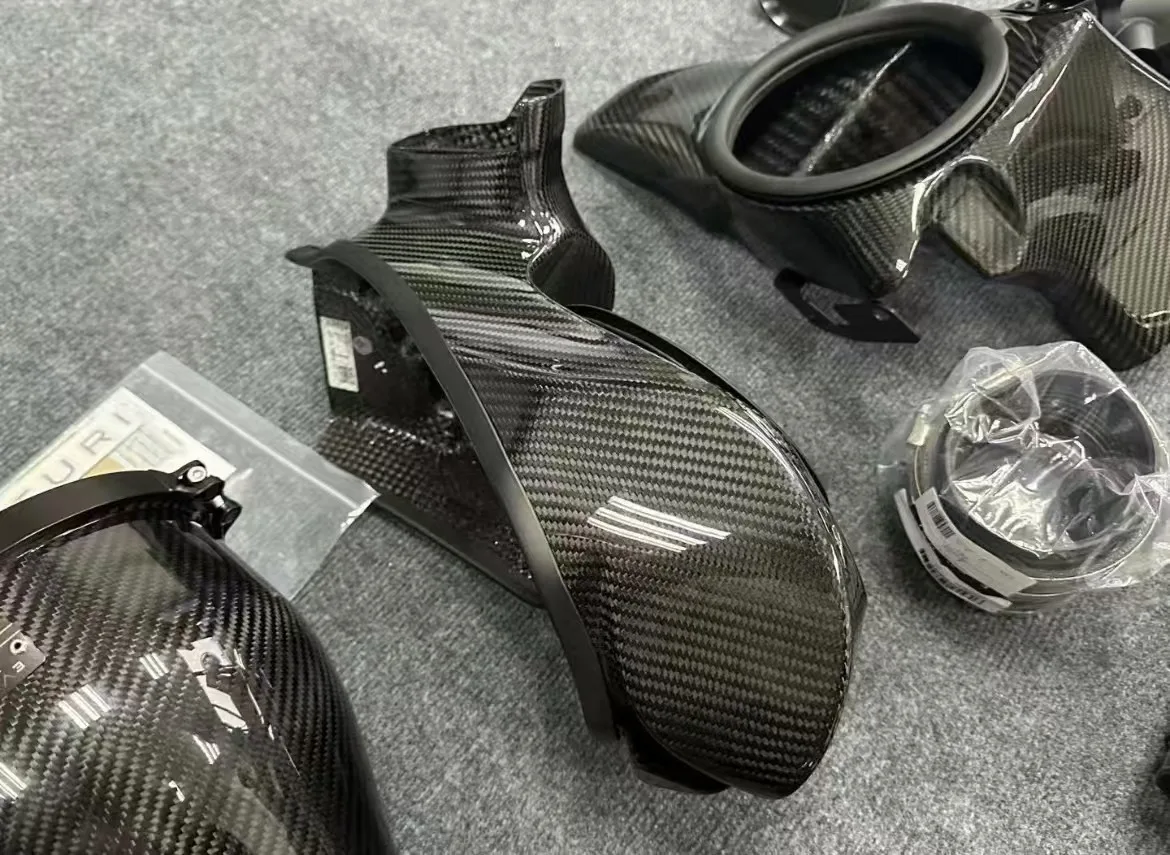 Dry Carbon Fiber Air Intake Plenum Interior Decoration System Carbon Fiber Engine Hood for BMW M2 M3 M4 M5 G87 G80 G82