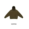 sweat à capuche-café