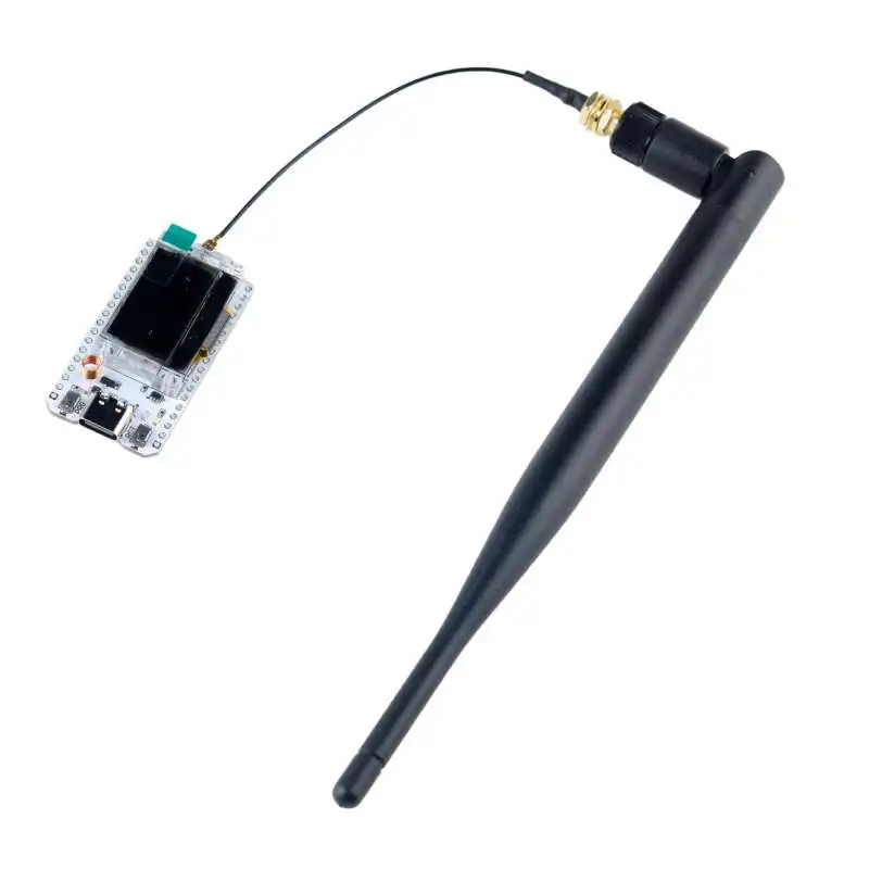 RCmall 868MHz LoRa Antenna For Heltec Meshtastic ESP32 - U.FL/IPX To SMA Connector, 2dBi