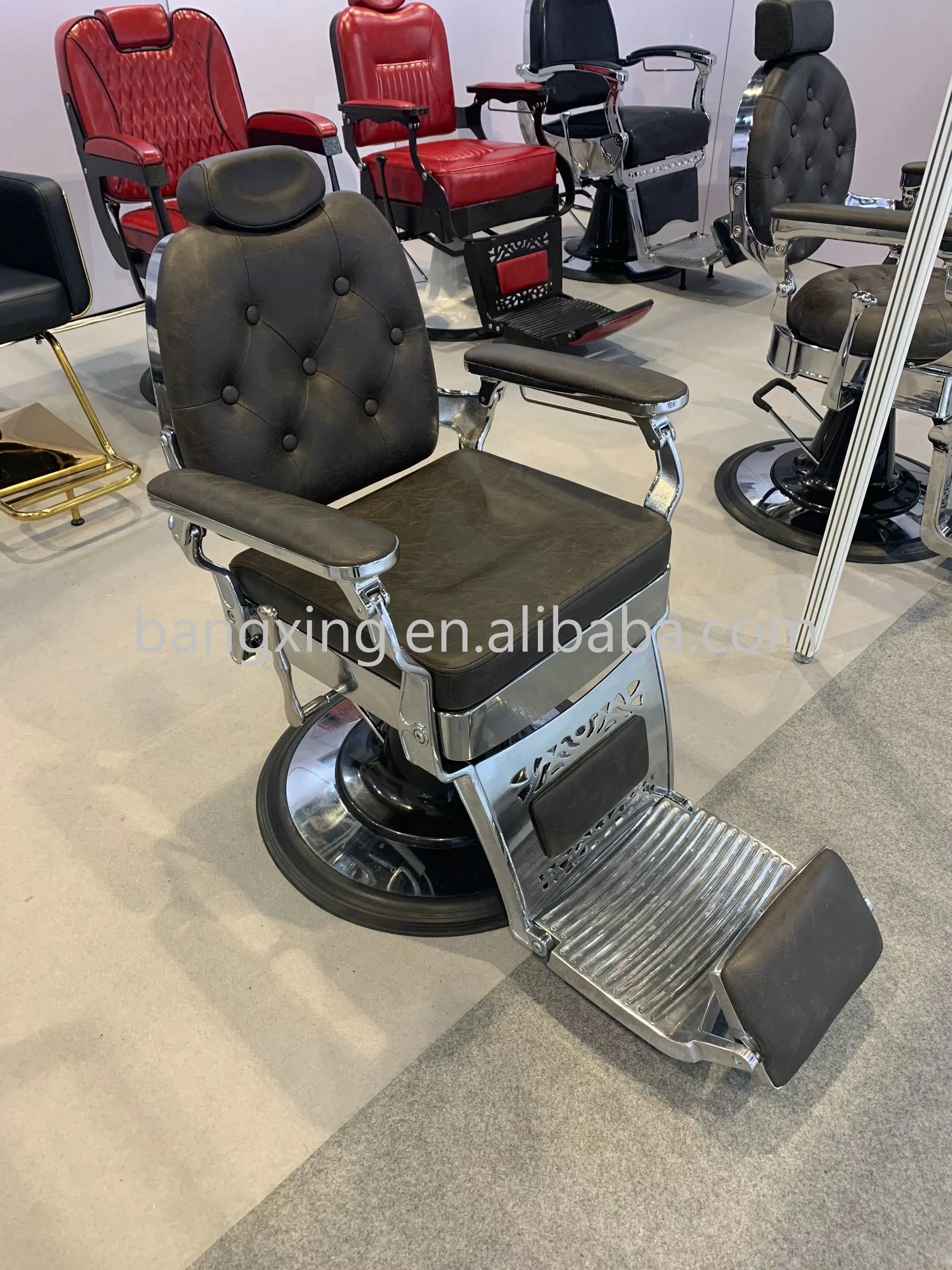 理髪店用品卸売 アンティーク理髪椅子 ヘアスタイリングサロンチェア