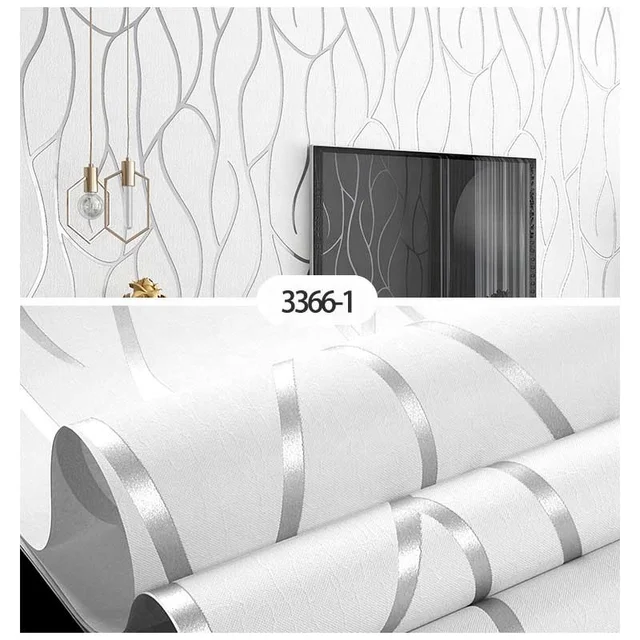 Modern Striped Non woven Wallpaper For Home Decor Living Room Bedroom Background Wall Paper Wholesale