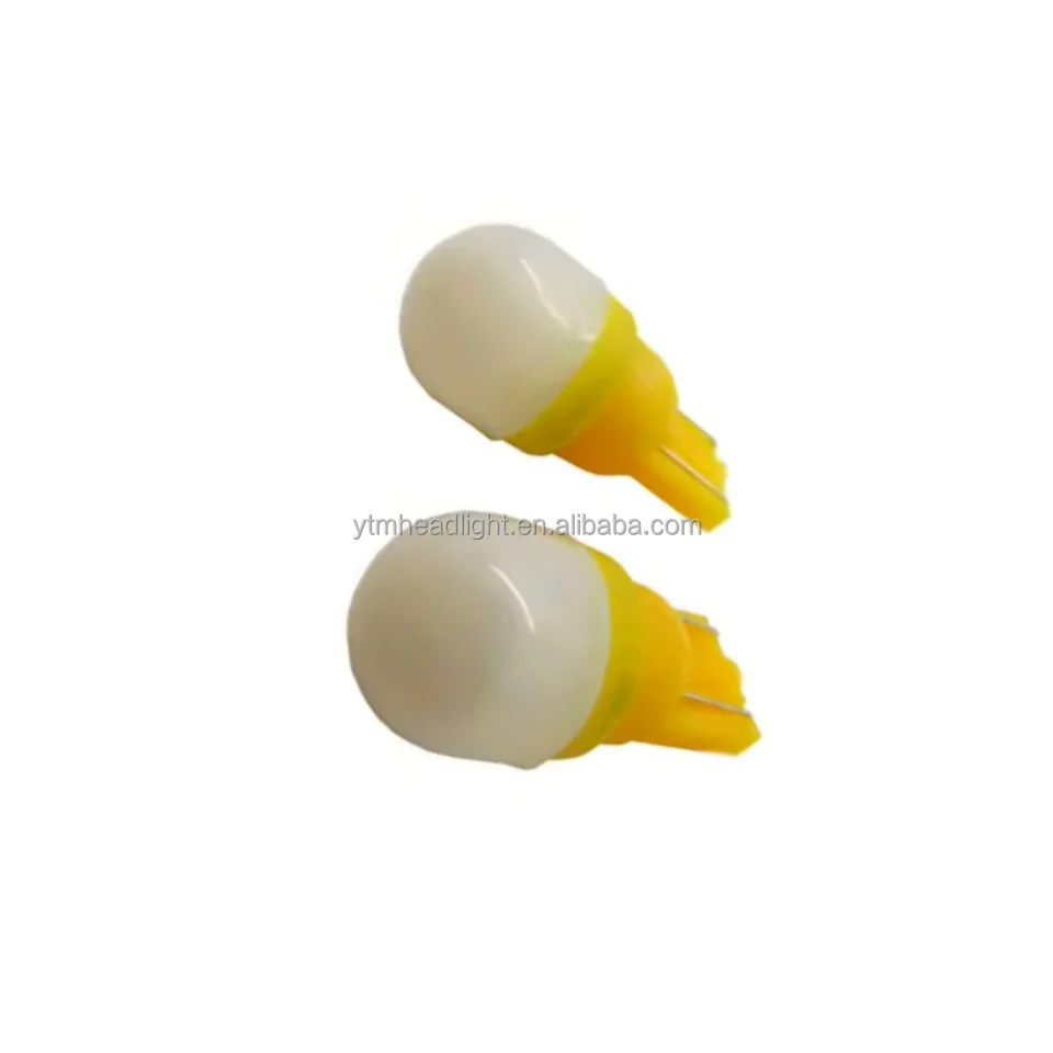 T10 #555 Wedge Pinball 6.3V DC/AC 0.5W Led Lights Bulbs Non-ghosting Frosted Lens Cap for Pinball Machine Parts
