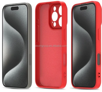 Silicone Phone Case With Microfiber For iPhone 16 15 Pro Max Liquid Silicone Velvet Case for iPhone 14 13 12 11 Cover Lens