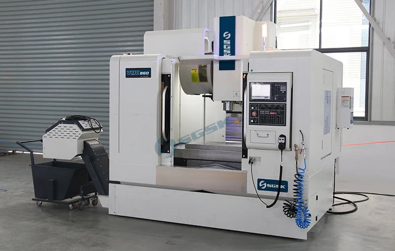 4 Axis Vertical Machine Center Vmc860 Cnc Fresadora Vmc Machine Cnc Milling  Fanuc System CNC Machining Center