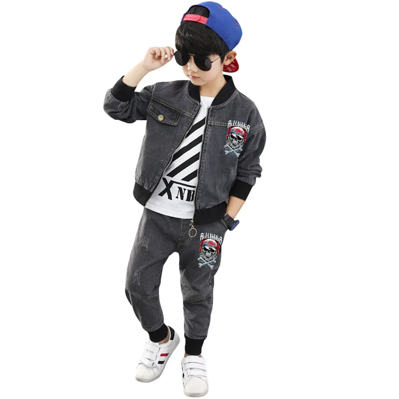 Di modo freddo a 14 anni i jeans set del bambino dei ragazzi