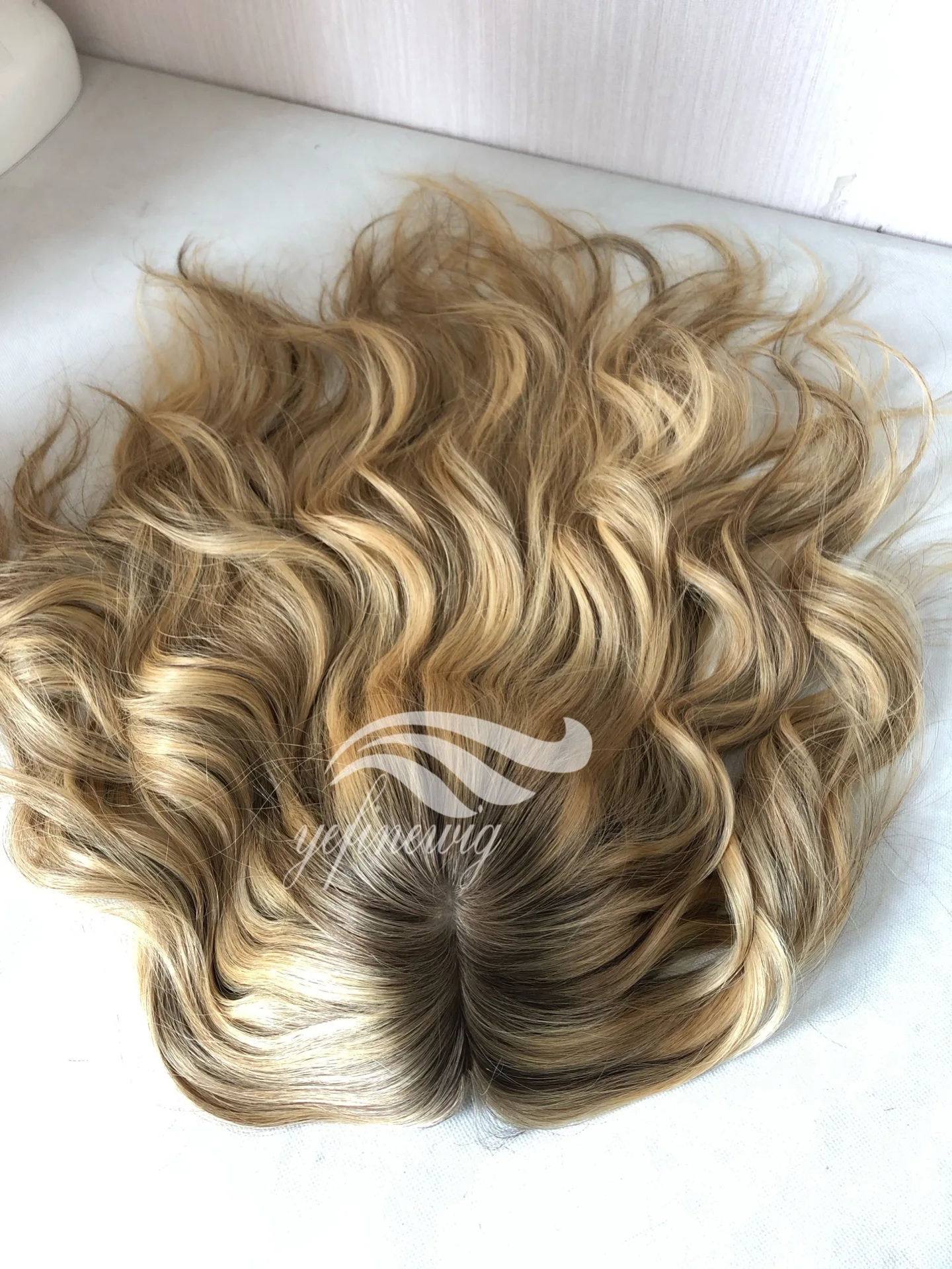 Luxury Jewish Human Hair Topper Wig - Buy Jewish Hair Toppers,Human ...