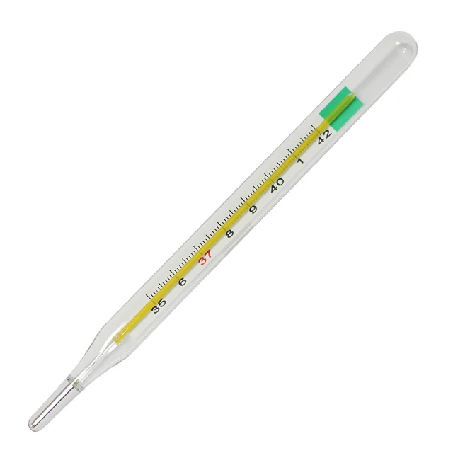 Medium model Professional medical glass mercury free gallium clinical thermometer