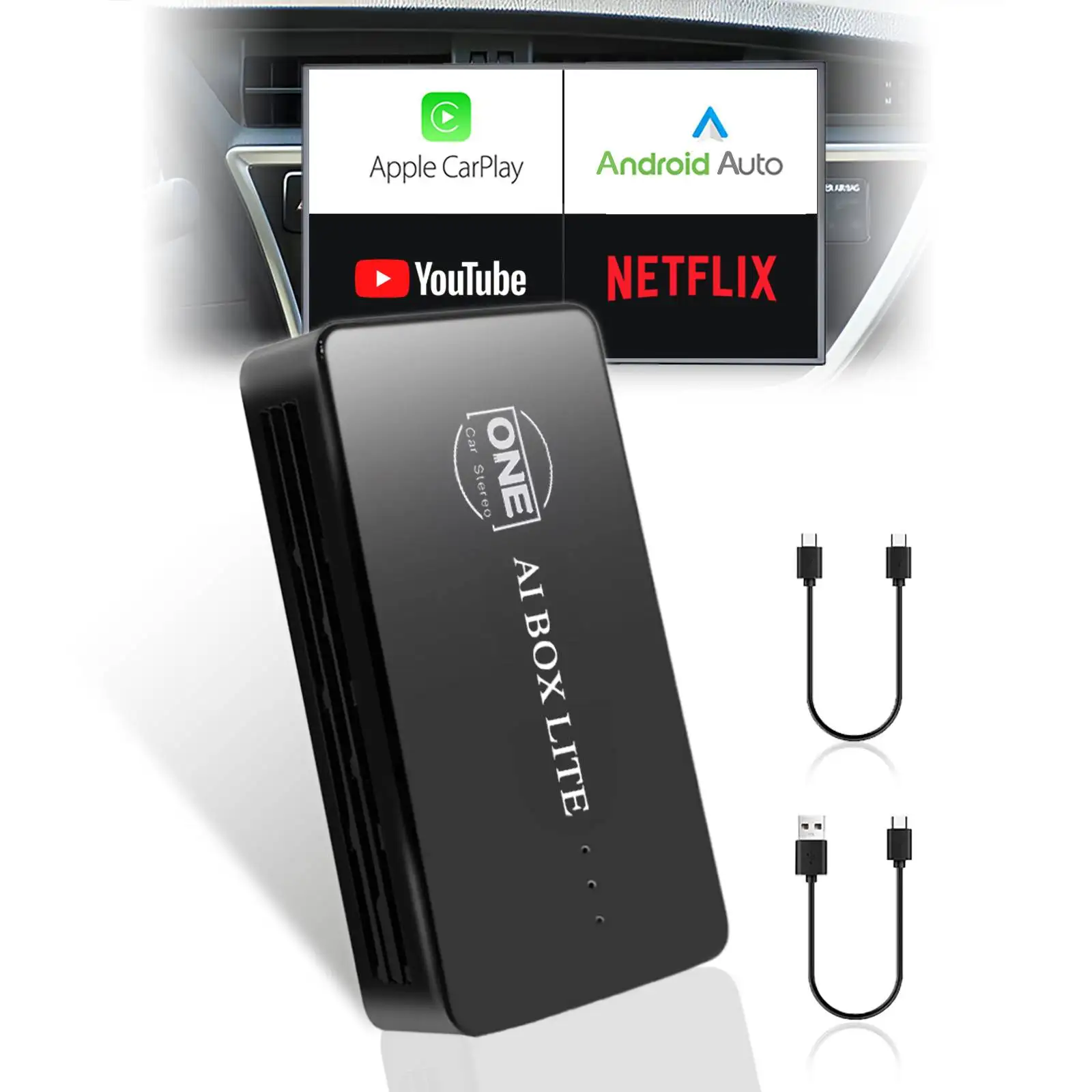 CarPlay AI BOX 8GBメモリ/128GB Android12 Amazon.com: OneCarStereo CarPlay Ai Box Ultra, Wireless CarPlay
