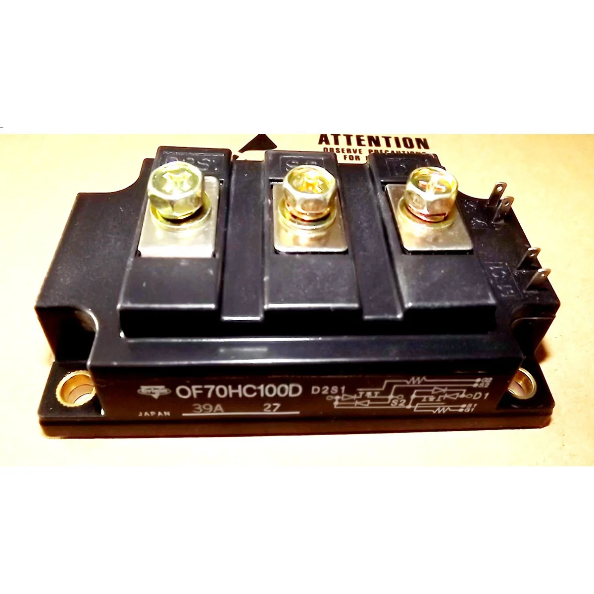 POWER FET TRANSISTOR MODULE OF70HC100D OF70HB100D OF70HA100D