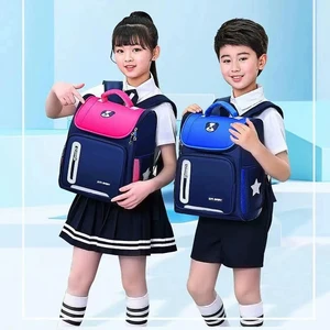 B9012 New Cheap Anti-Theft Zipper Bohemian School Backpack Waterproof 20-36L Geometric Satchel Teenagers Boys Girls