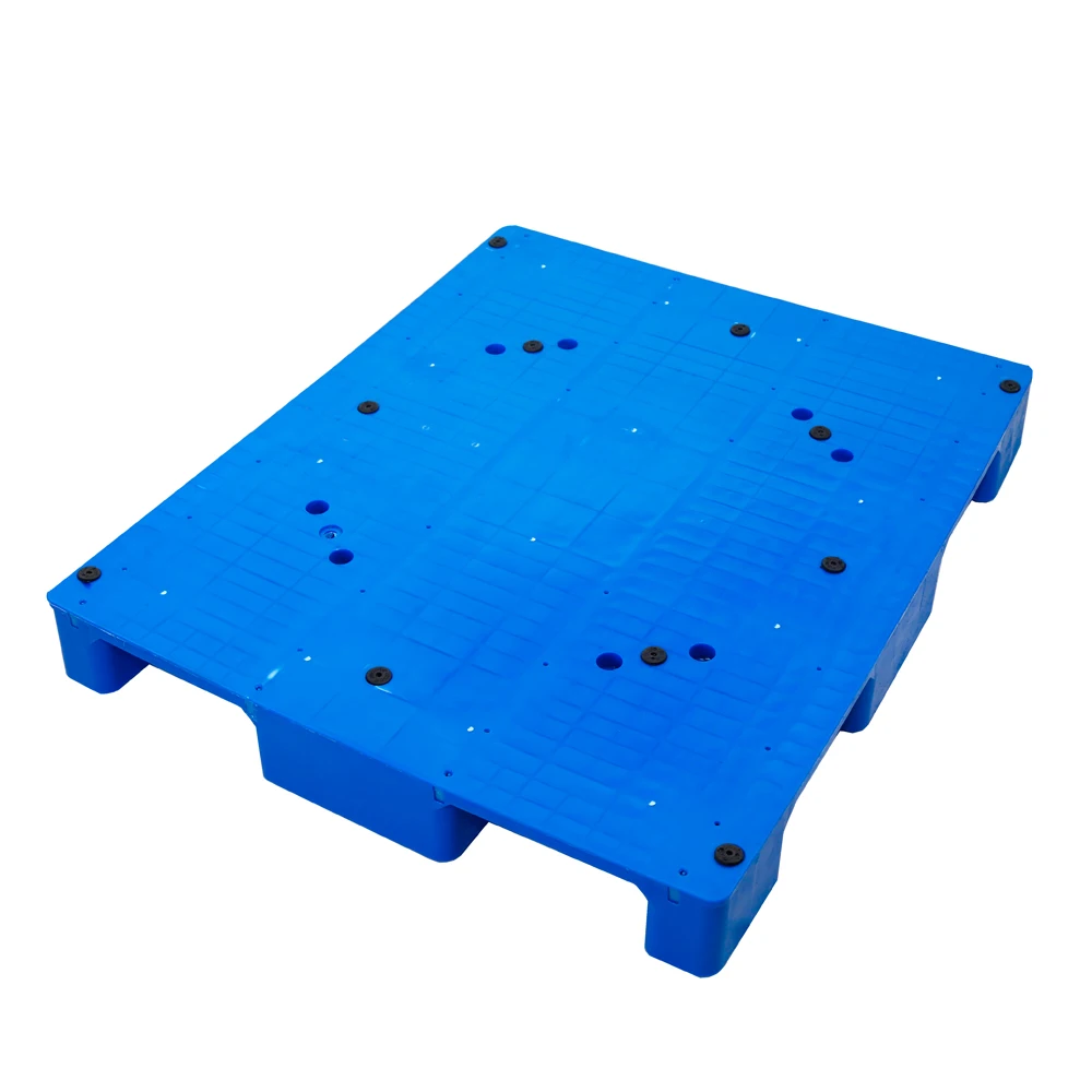 Paleturi plastice solide 1210 cu platformă antideslizantă, fabricate prin injectie, disponibile la vânzare