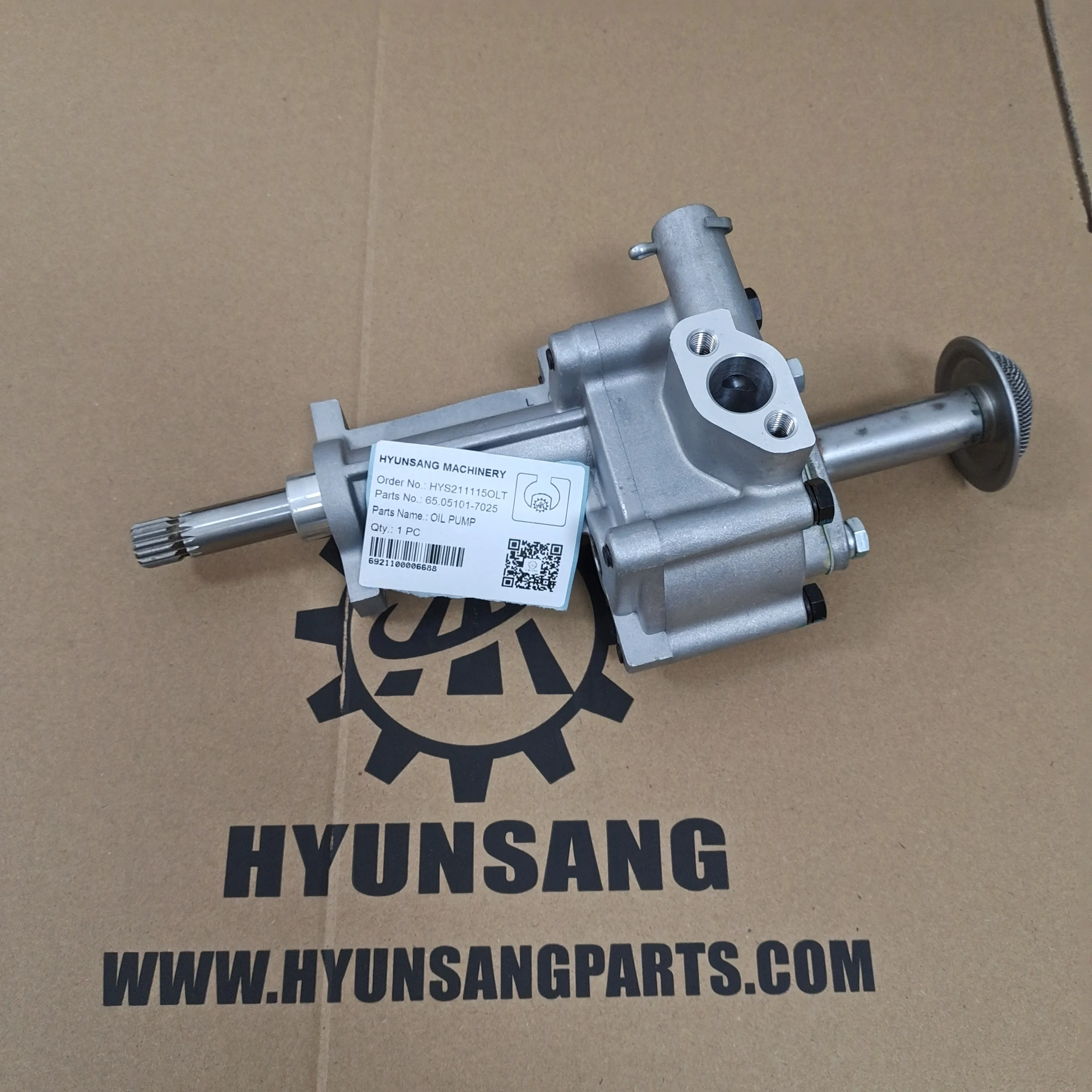 Hyunsang Excavator Machine Parts - High Quality Oil Pump