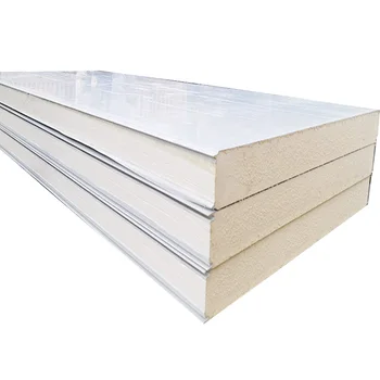 Source manufacturer construction and installation convenient polyurethane sandwich insulation cold storage wall panel