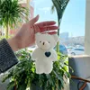 Little bear ordinary hanging chain green heart
