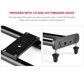YELANGU L60E SLR Camera Phone Slider Video Recording Electric Track Sliding Rail detail image