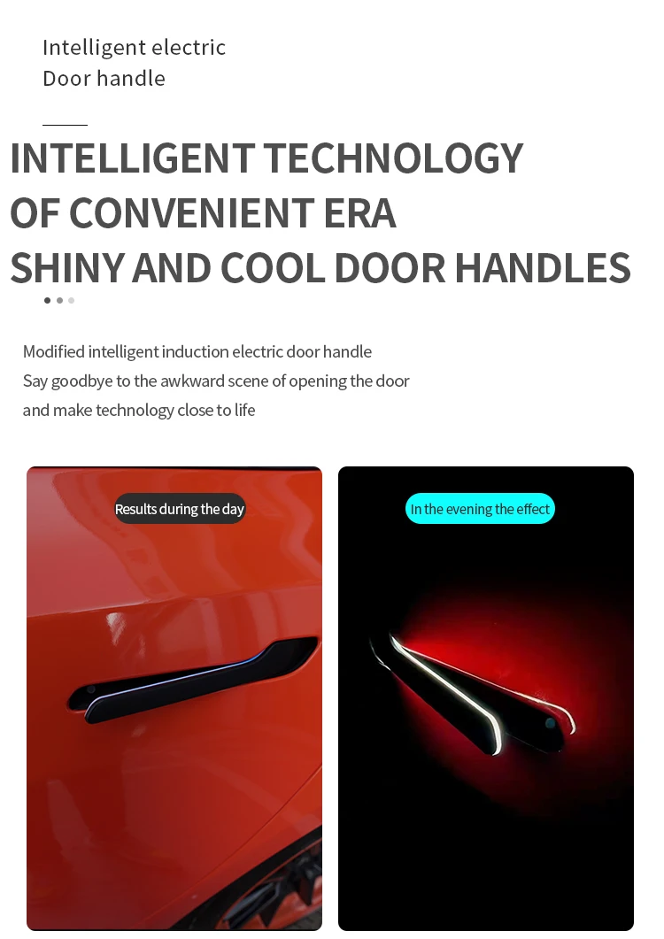 Car Automatic Door Handle Intelligent Smart Electric Auto Door Handles