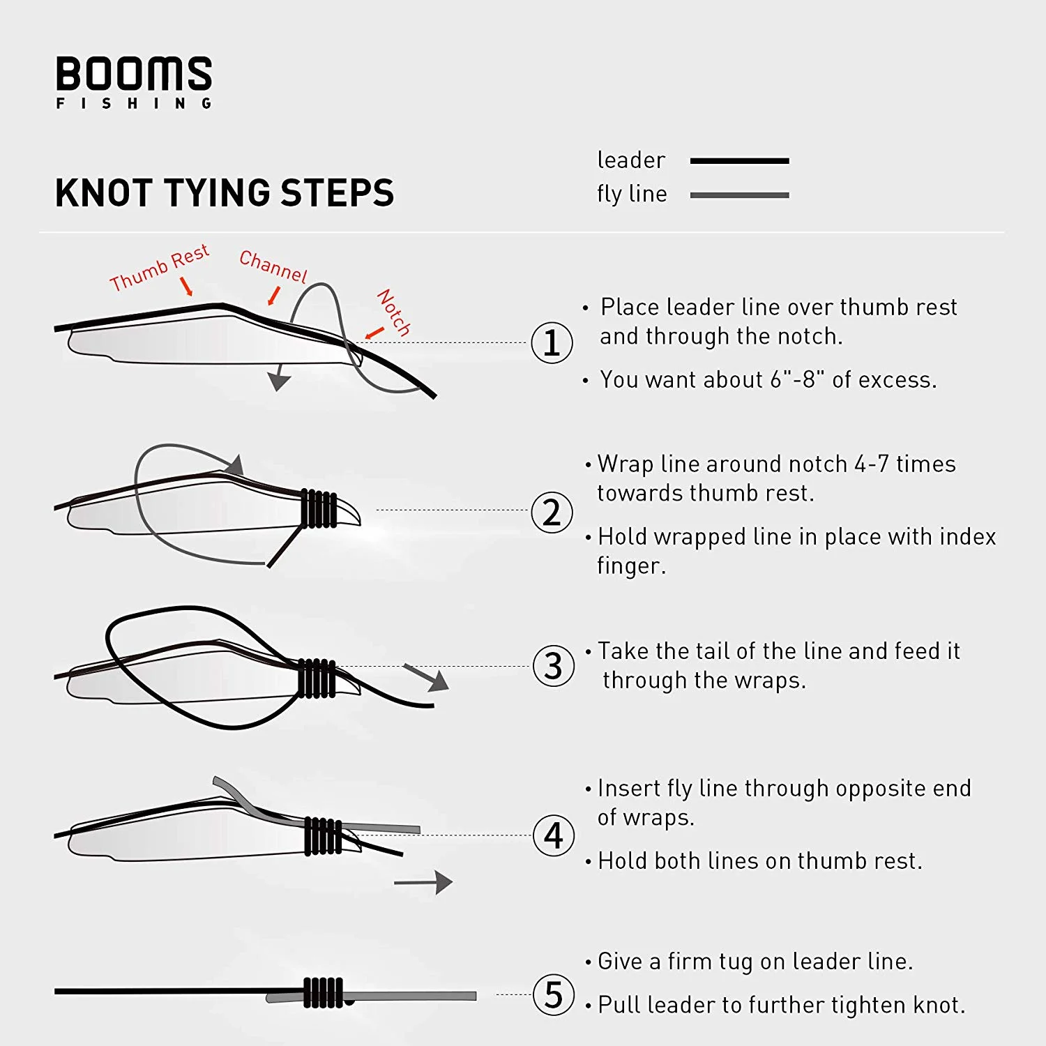 Booms Fishing FC2 Knot Tools Line