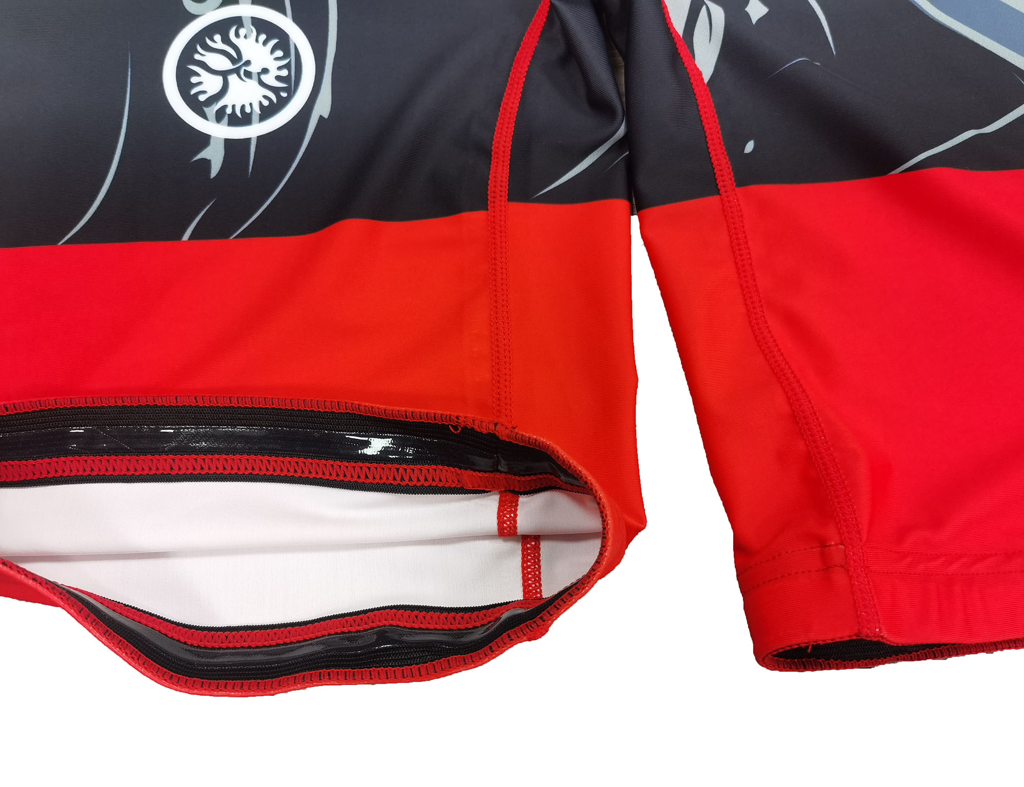 2024 Custom Men's Wrestling Singlet - Iran International Red Combo