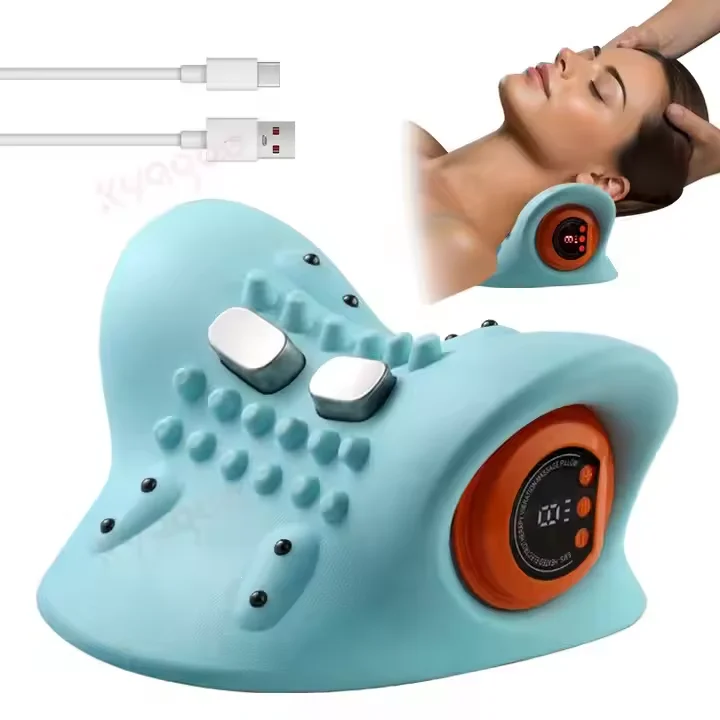 Portable Shiatsu Neck Massager Deep Tissue Heat Therapy