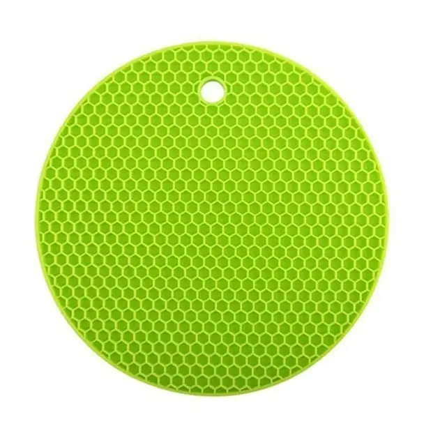 Smithcraft Sottopentola in silicone per piatti caldi, pentole e padelle, cuscinetti caldi per cucina, sottopentola in silicone per bancone della cucina, tappetino antiscivolo resistente al calore, set