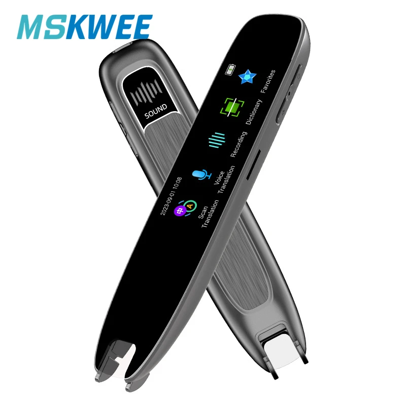 Smart Voice Scan Translator Pen MultifunctionTranslation Real Time Language Translator Business Travel Abroad Dictionary Pen