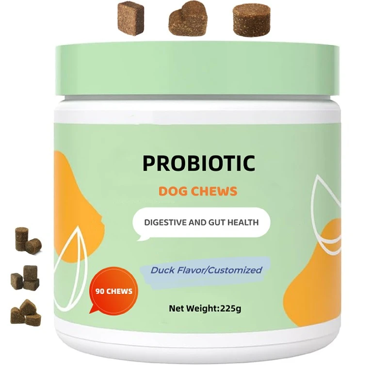 Pet Nutritional Supplement Antidiarrhea Pet Snacks Probiotics Chews