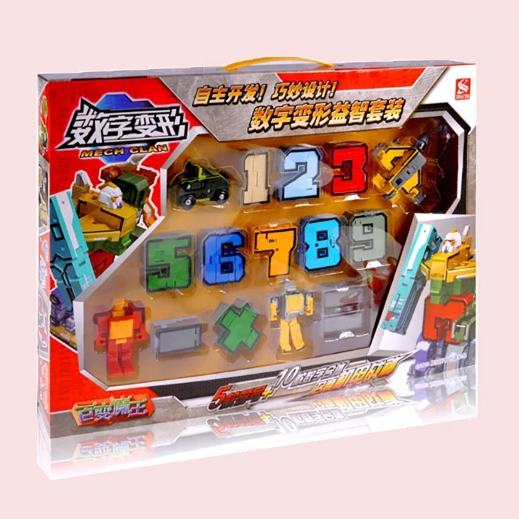 10 Numbers  Robot Toy Preschool Learning Educational Toys