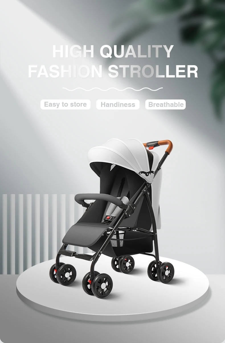 Traveling System Aluminium Light weight easy fold baby travel pram deluxe baby stroller baby buggy