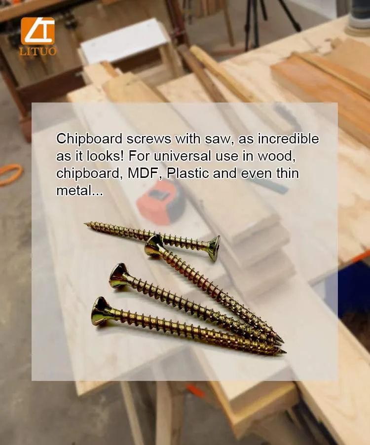 What is Chipboard Screw and How to Use It ? - Lituo Fasteners